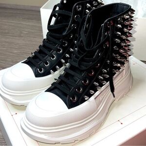 Alexander McQueen high tops.